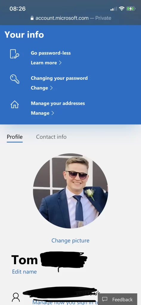 Add or Change Profile Picture in Outlook Mobile App