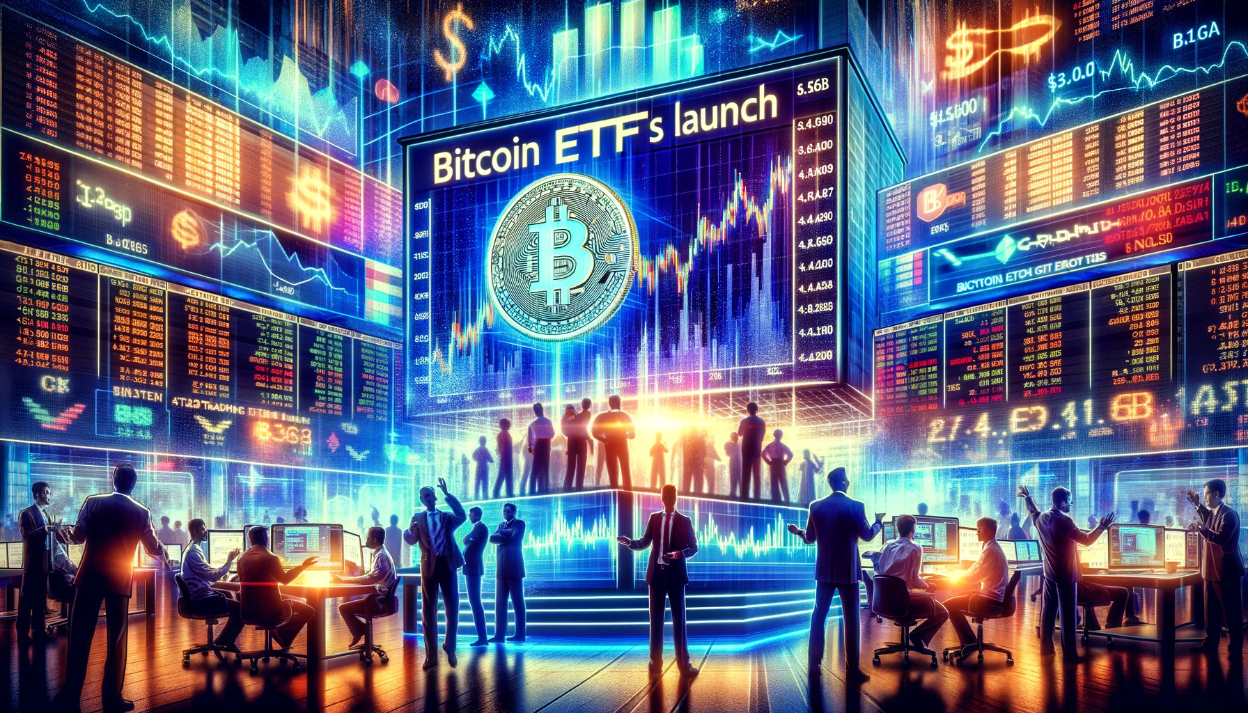 Bitcoin ETFs Launch: $4.6B Trading Frenzy Hits U.S. Markets