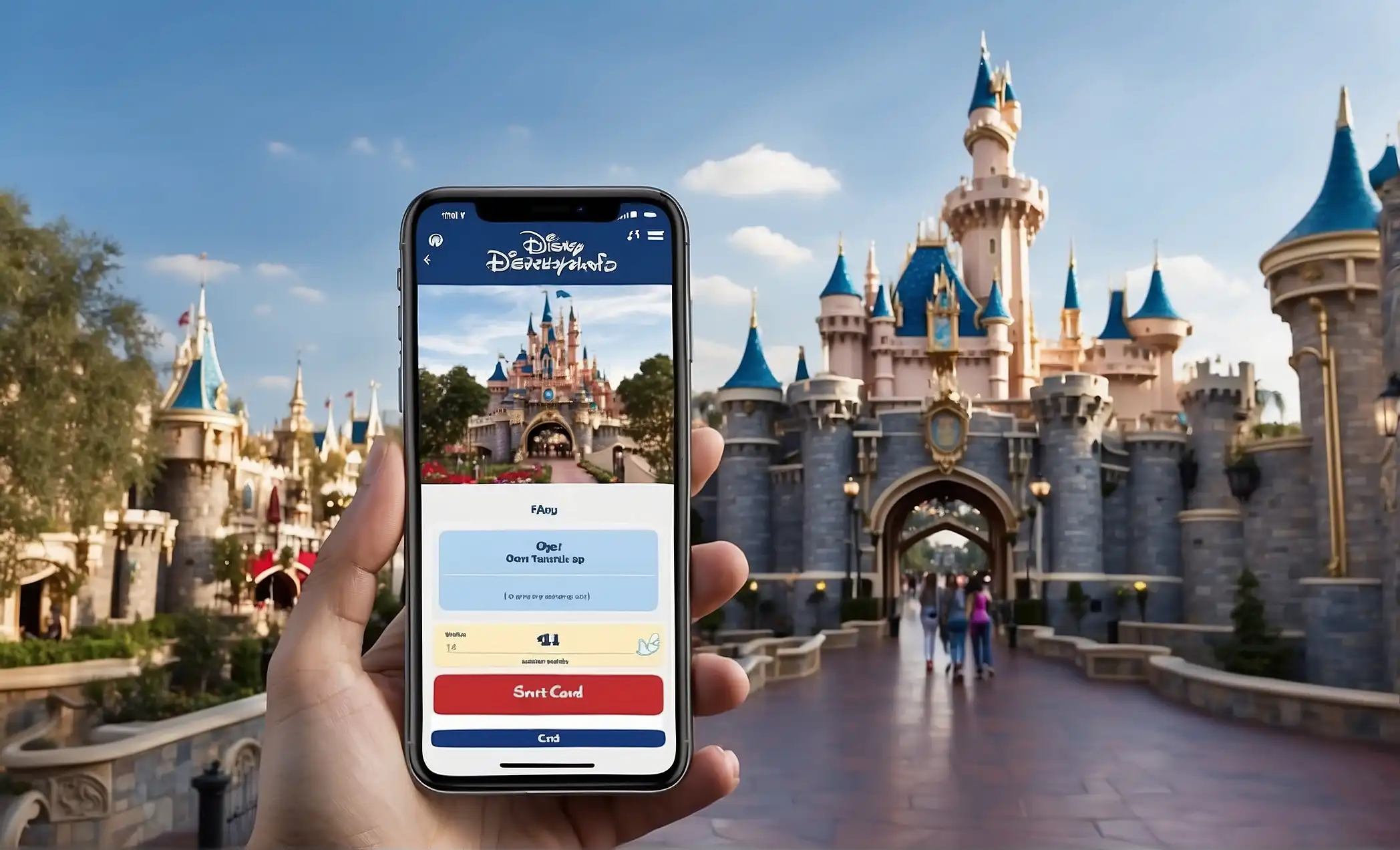 How to Add Disney Gift Card to Disneyland App