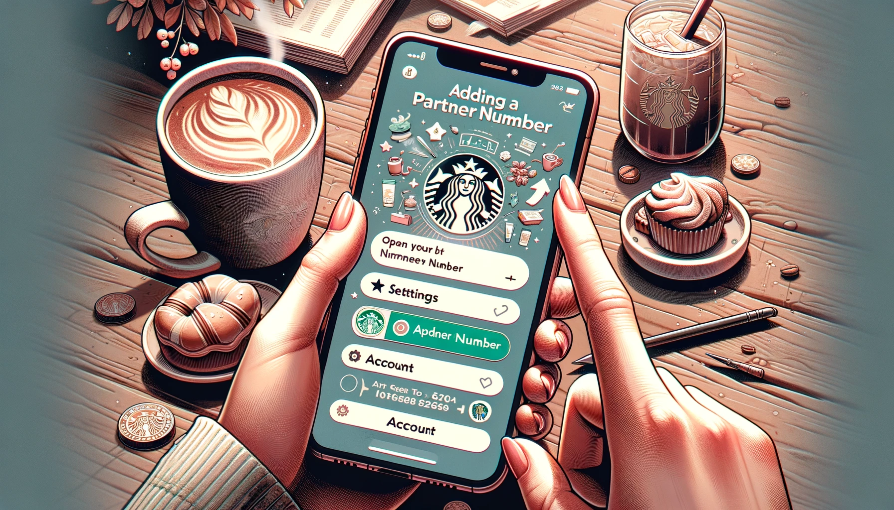 How to Add Starbucks Partner Number to App