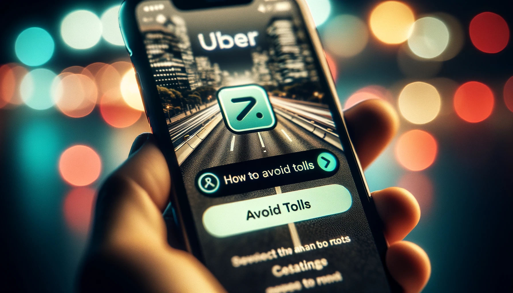 How to Avoid Tolls on Uber App