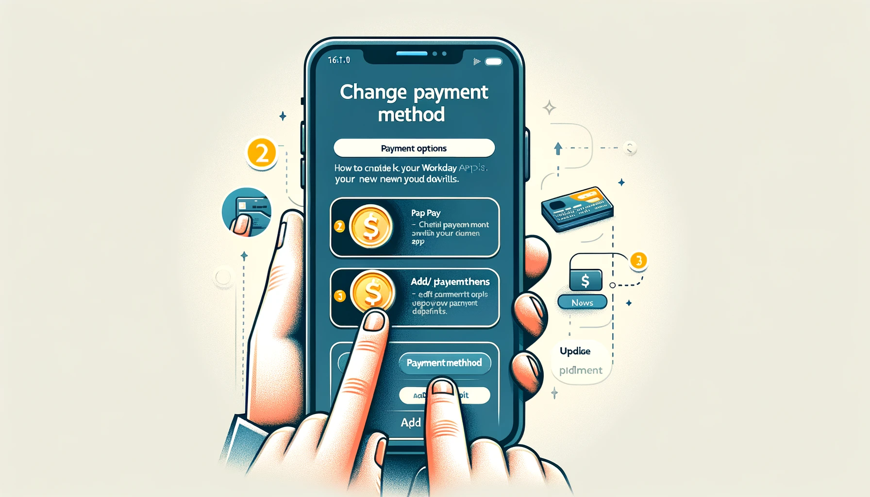 How to Change Payment Method on Workday App