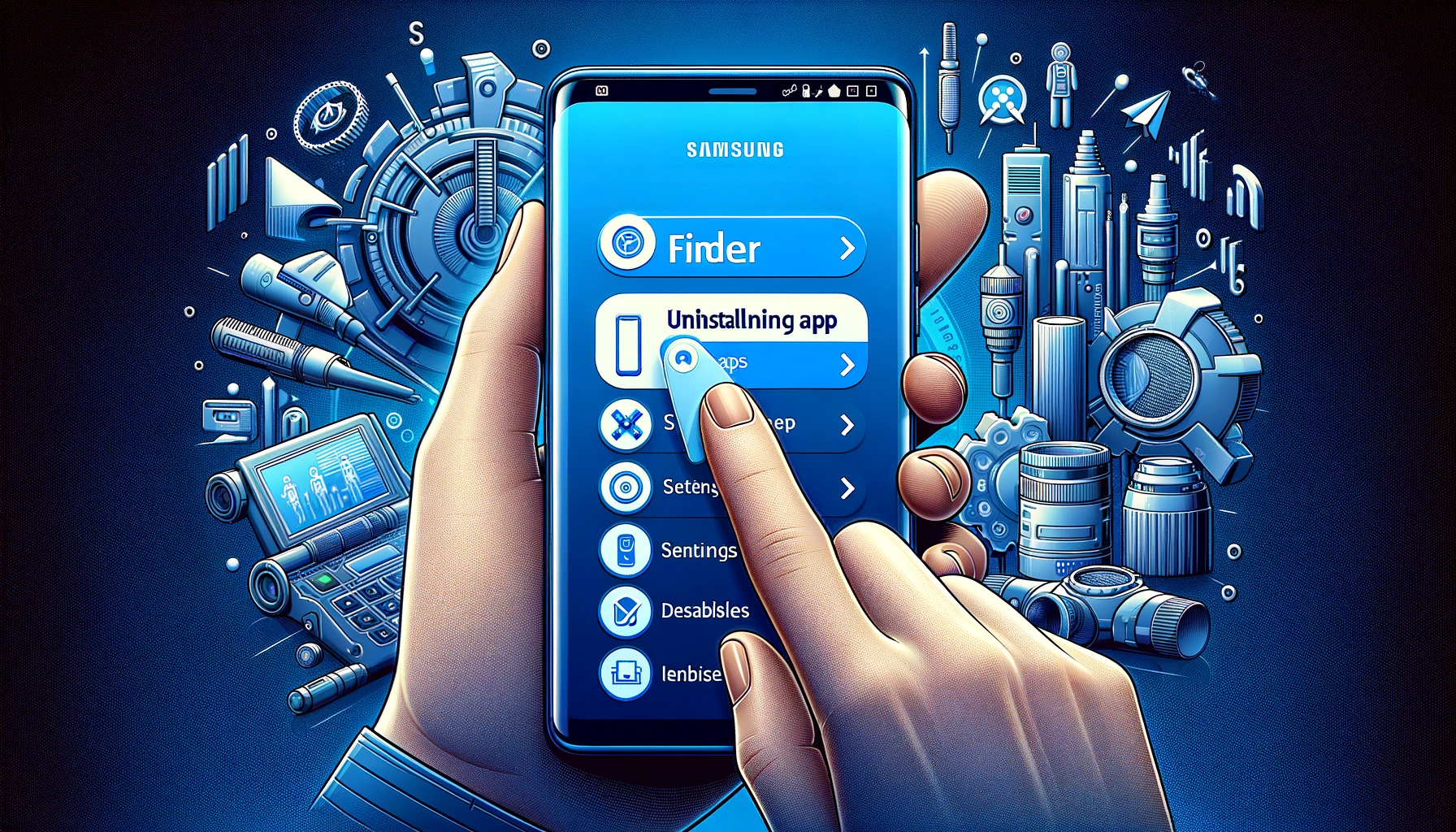 How to Remove Finder App on Samsung