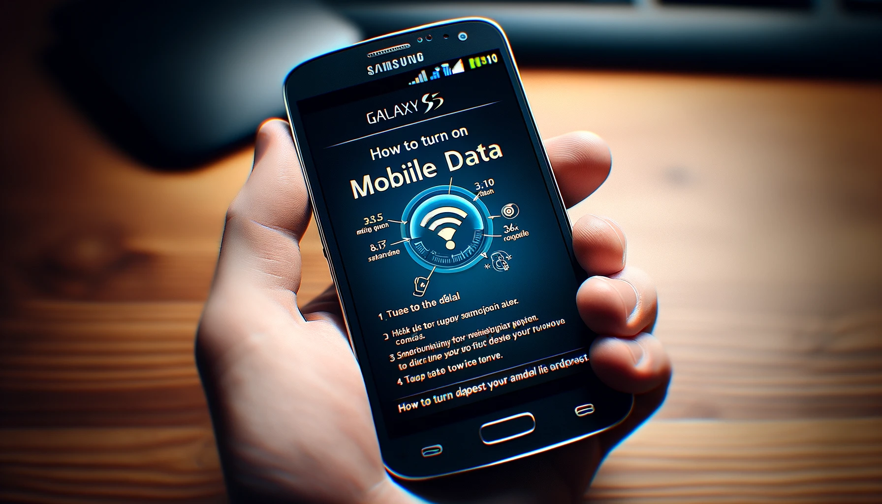 How to Turn on Mobile Data on Galaxy S5