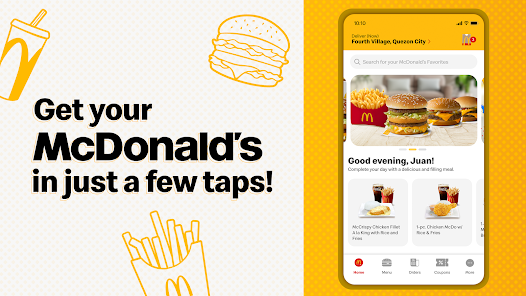 Order in Mcdonald'S App Ph