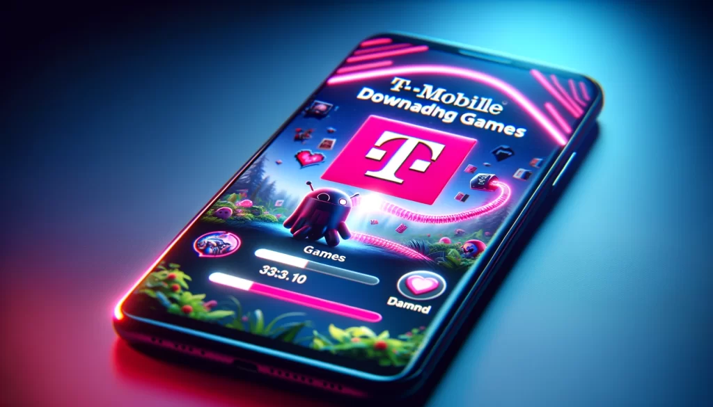 T-Mobile Downloading Games